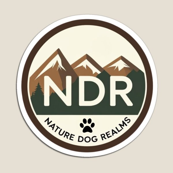 Item preview, NDR - Nature Dog Realms- logo 2-Dog Paw-mountains designed and sold by NatureDogRealms.