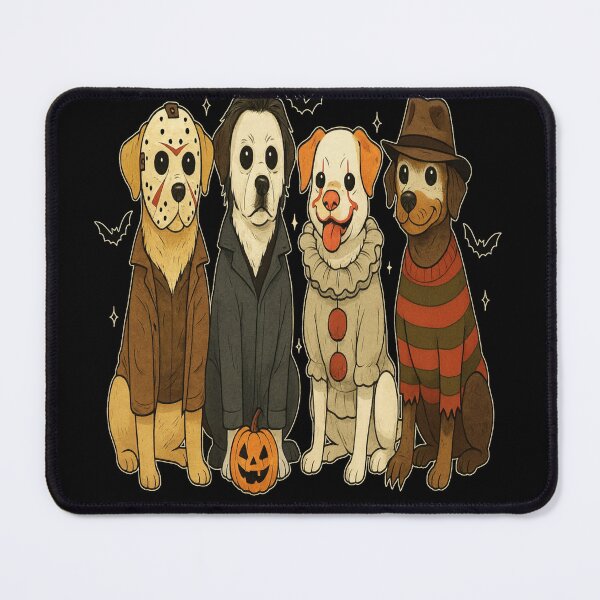 Item preview, The Ultimate "Horror Hounds" Halloween Graphic Tee designed and sold by Bloodaxe.
