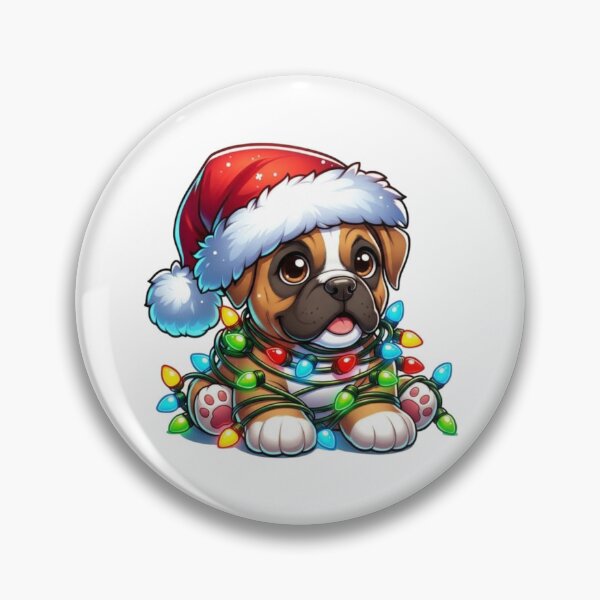 Item preview, Cute Christmas Boxer designed and sold by Trenchling.