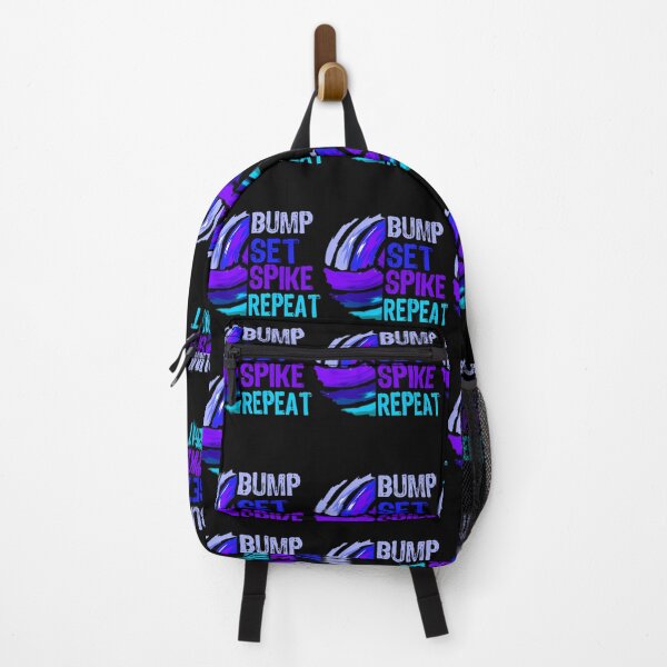 Item preview, Volleyball Bump Set Spike Repeat Blue Purple Teen Pullover designed and sold by keeacylkarr92.
