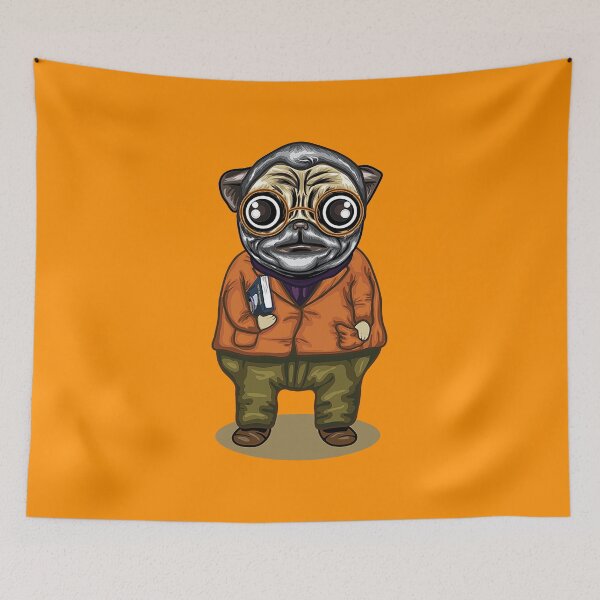 Item preview, pug scientist designed and sold by kamilahlah.