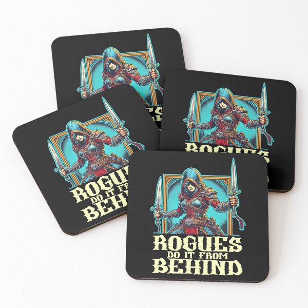 Item preview, Rogue Assassin Dual Daggers Fantasy Humor designed and sold by Victor Shadehorn.