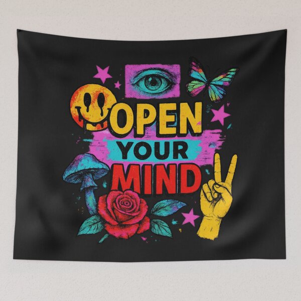 Item preview, Open Your Mind Bold Chaotic Collage designed and sold by SHHCreations.