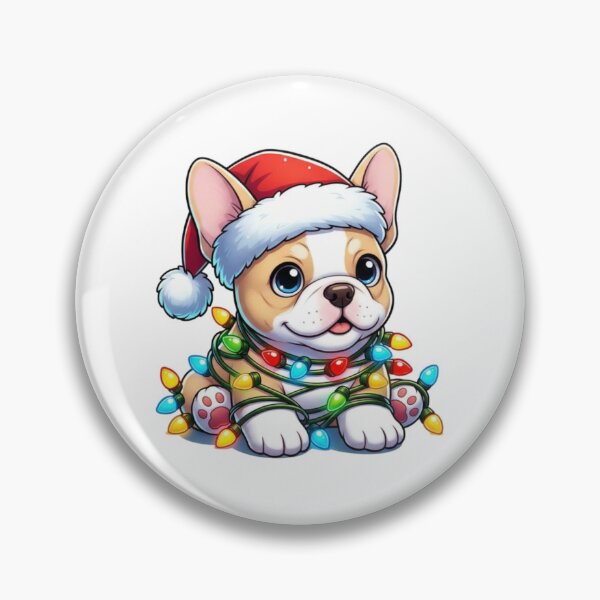 Item preview, Cute Christmas French Bulldog designed and sold by Trenchling.