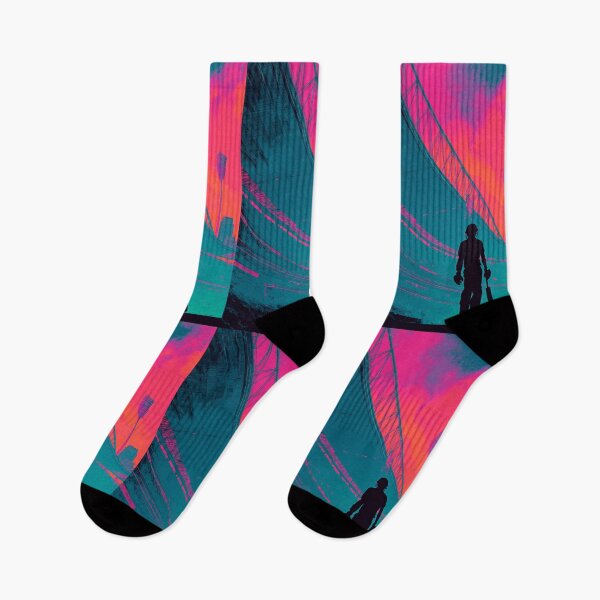 Item preview, Monochrome silhouette of a cricket player against a neon-lit stadium Art Inspired By Nature And The Active Outdoors designed and sold by CDC40.