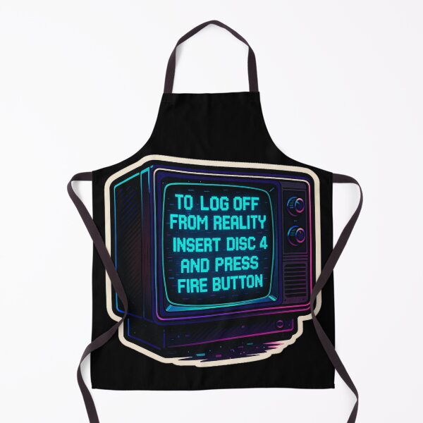 Item preview, Retro TV CRT Glitch – Log Off From Reality Sticker designed and sold by JacobKAurumhead.