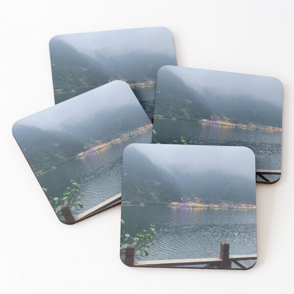 Item preview, Misty Mountain Lake View – Nature Landscape Photography designed and sold by BetulTasarımSanatı.