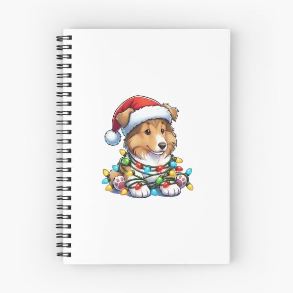 Item preview, Cute Christmas Collie designed and sold by Trenchling.