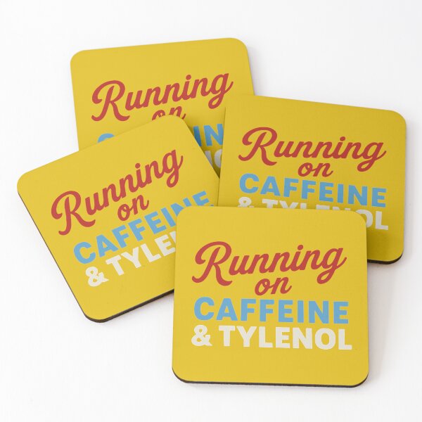 Item preview, Running on Caffeine And Tylenol designed and sold by Anniko Art Studio.