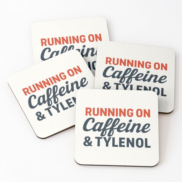 Item preview, Running on Caffeine And Tylenol designed and sold by Anniko Art Studio.