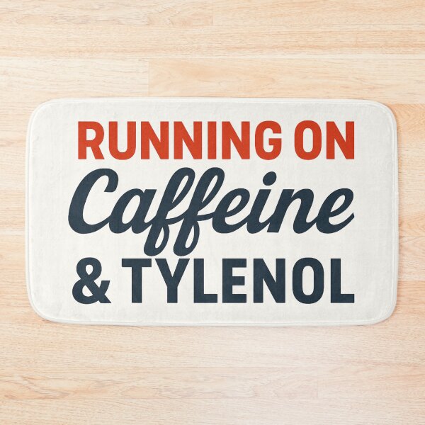 Item preview, Running on Caffeine And Tylenol designed and sold by Anniko Art Studio.