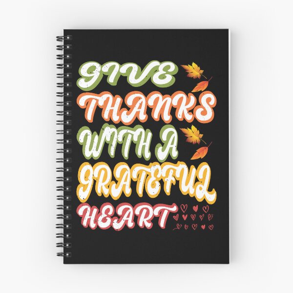 Item preview, Give Thanks With a Grateful Heart - Thanksgiving Autumn Quote designed and sold by PrintistryArt.