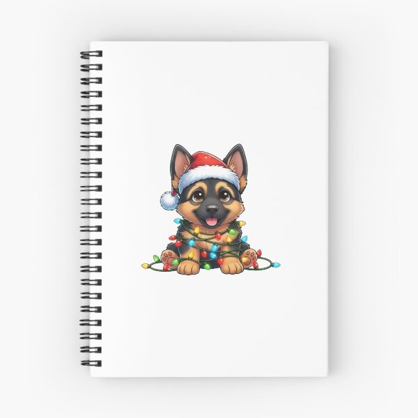 Item preview, Cute Christmas German Shepherd designed and sold by Trenchling.