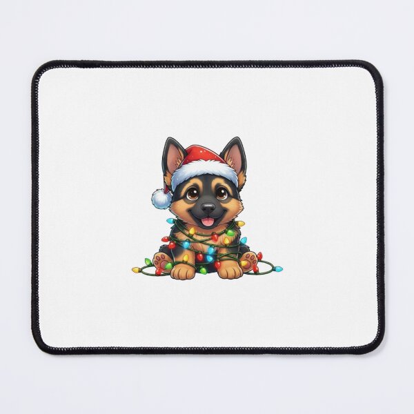 Item preview, Cute Christmas German Shepherd designed and sold by Trenchling.