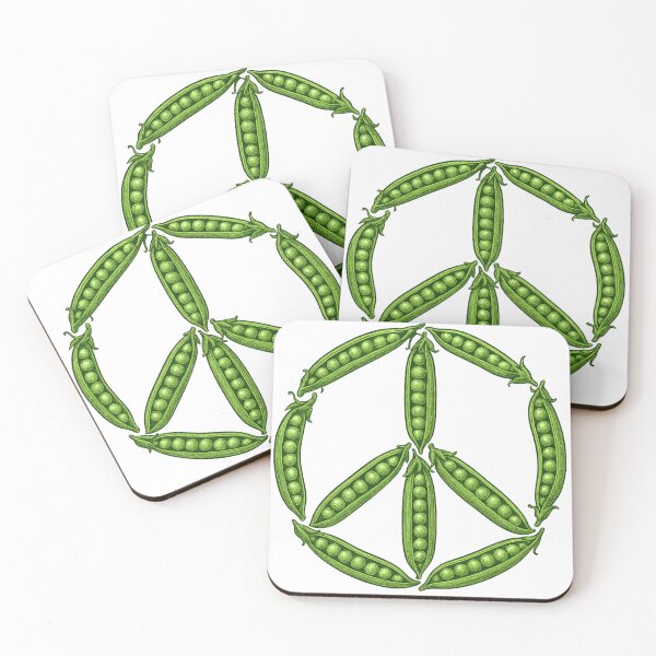 Item preview, Peas Peace designed and sold by DETOURFROMCRAZY.