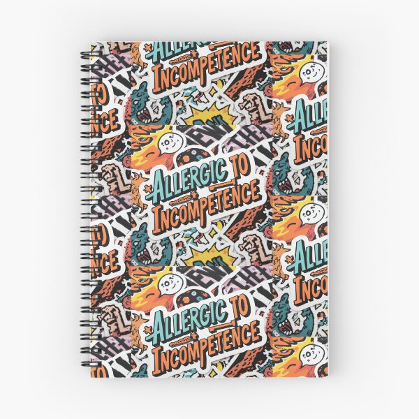 Item preview, Allergic To Incompetence designed and sold by AlinaSCorner.