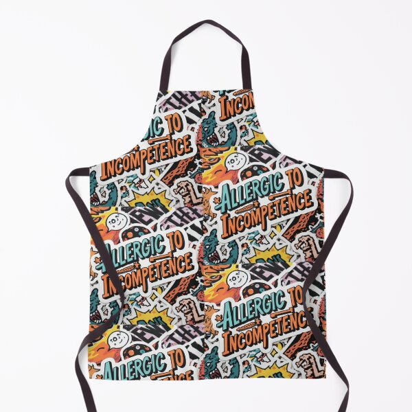 Item preview, Allergic To Incompetence designed and sold by AlinaSCorner.