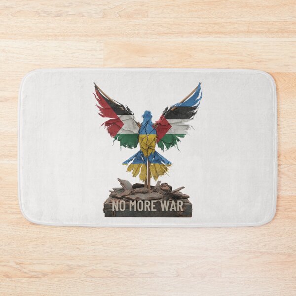 Item preview, _flags of Ukraine and Palestine. designed and sold by ViralVisionsCreating .