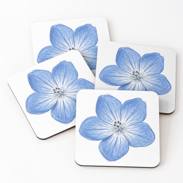 Item preview, Blue flower designed and sold by onceifixme.
