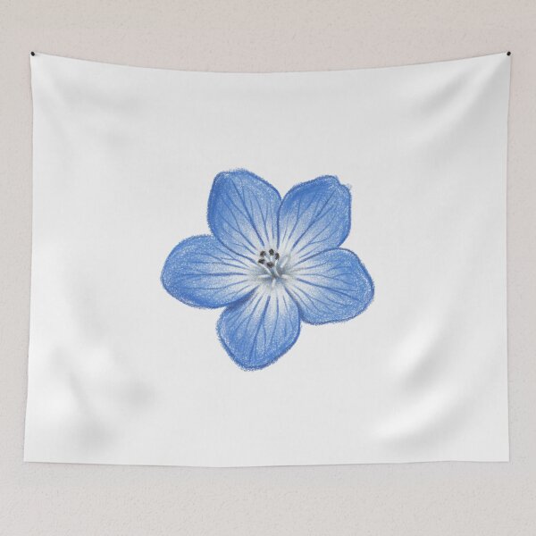 Item preview, Blue flower designed and sold by onceifixme.