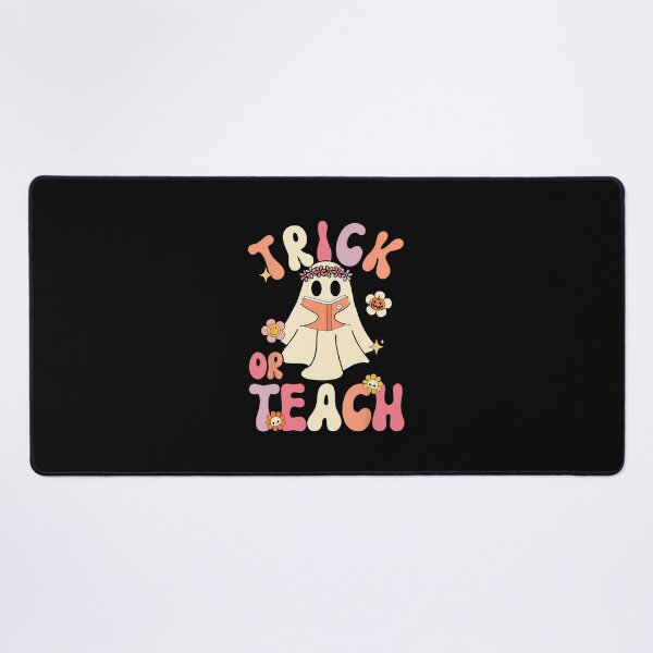 Item preview, Groovy Halloween Trick or Teach Retro Floral Ghost Teacher 1 designed and sold by ozgsvhmeez40.