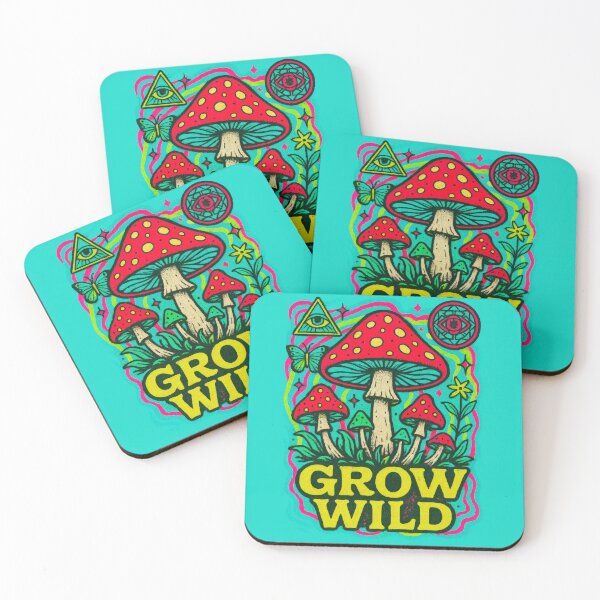 Item preview, Chaotic Solarpunk Mushroom Collage designed and sold by SHHCreations.