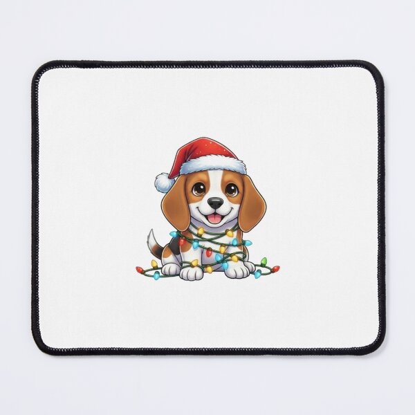 Item preview, Cute Christmas Beagle designed and sold by Trenchling.