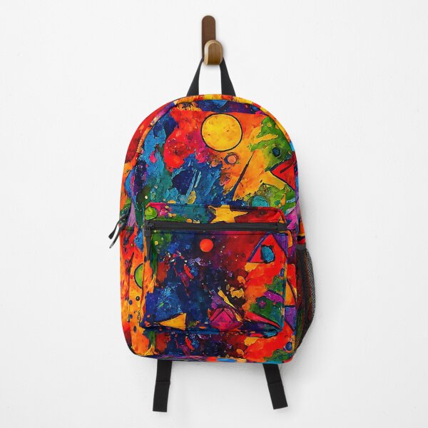 Item preview, Color Burst Geometric Abstract – Vibrant Shapes & Paint Splash Art designed and sold by Psycho-Crazy.