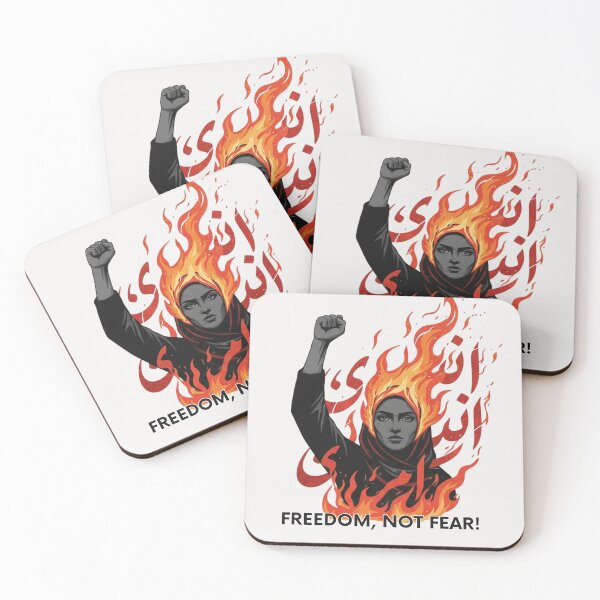 Item preview, FREEDOM, NOT FEAR! designed and sold by  ViralVisionsCreating .