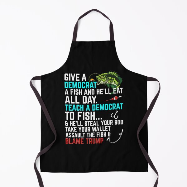 Item preview, Funny Republican Saying Teach a Democrat Fish Conservative designed and sold by gukgpoai98.
