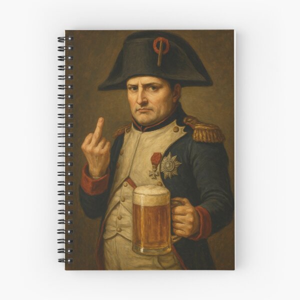 Item preview, Beer drinking Napoleon designed and sold by LeftwingGermany.