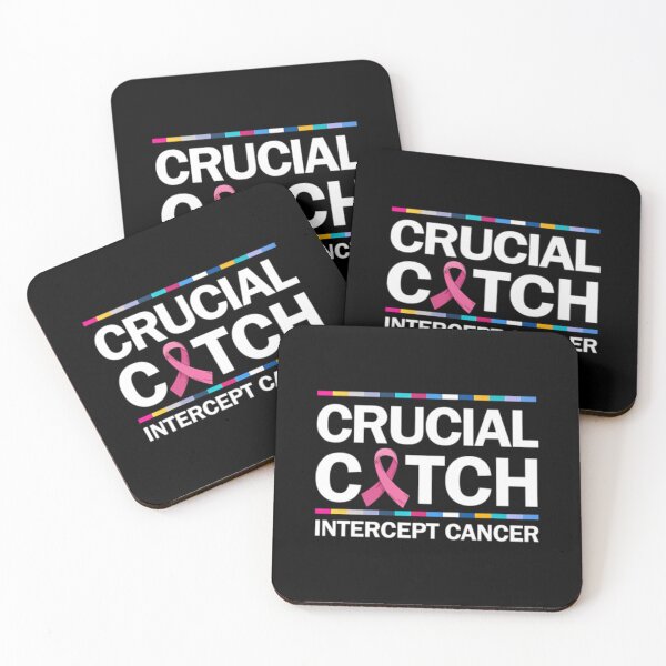 Item preview, Crucial a Catch Intercept Cancer Breast Cancer Awareness Pullover 		 designed and sold by awshozlas76.