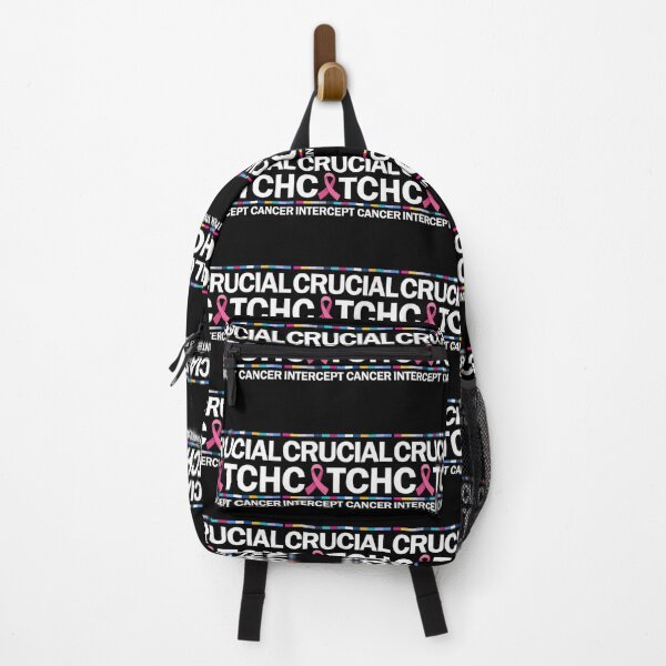 Item preview, Crucial a Catch Intercept Cancer Breast Cancer Awareness Pullover designed and sold by awshozlas76.