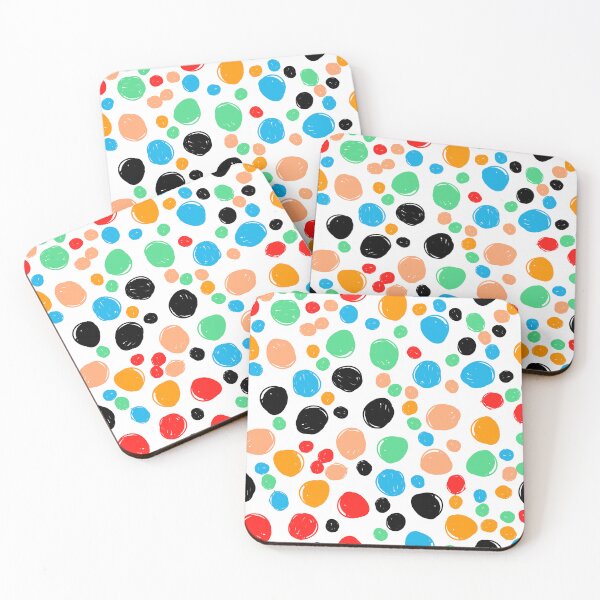 Item preview, Colorful Tango Dance Of Circles Contemporary Abstract Pattern designed and sold by DEC02.