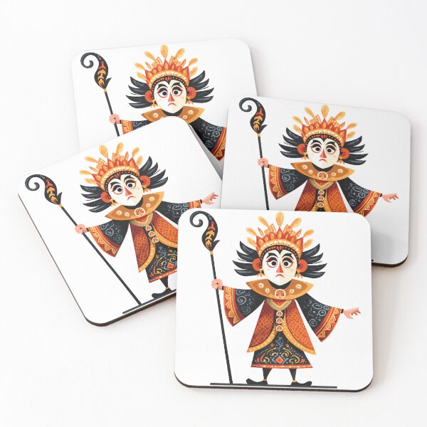 Item preview, Traditional Masked Performer – Cultural Costume Art Illustration designed and sold by DesignArtist.ia.