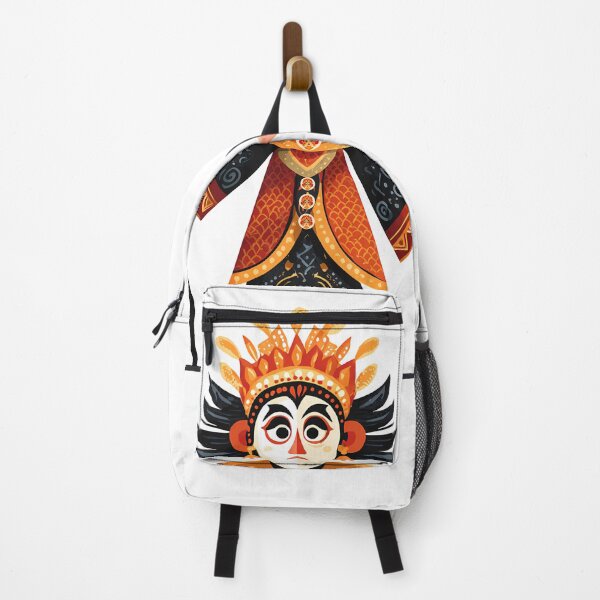 Item preview, Traditional Masked Performer – Cultural Costume Art Illustration designed and sold by DesignArtist.ia.
