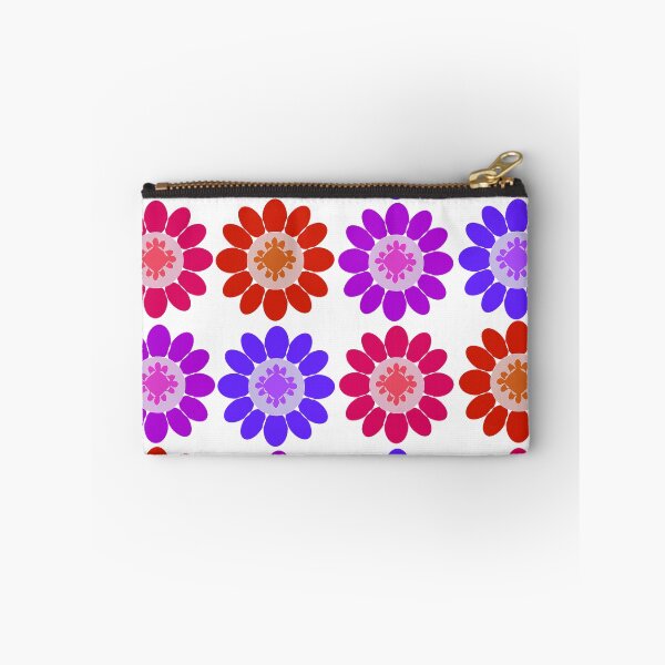 Item preview, Abstract floral repeating pattern - white designed and sold by Svasti Arts and Designs.