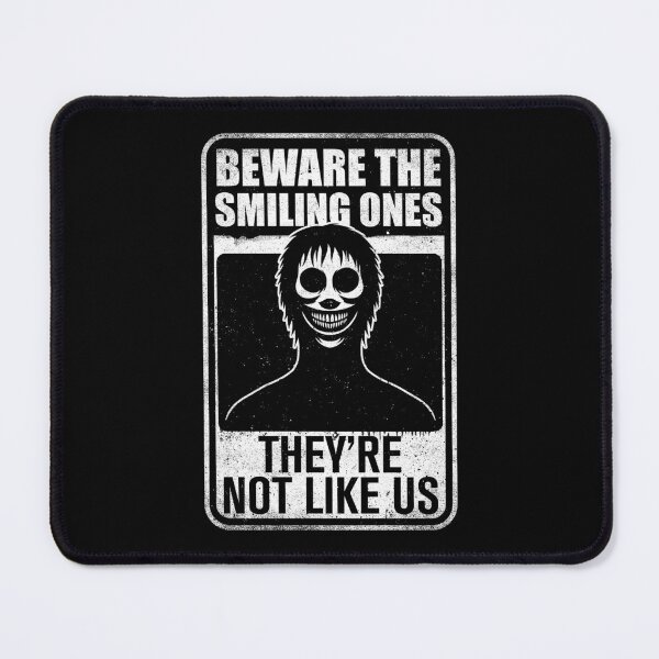 Item preview, Horror Signs Smiling Creatures - Spooky Creepy Gift designed and sold by Studio Mootant.