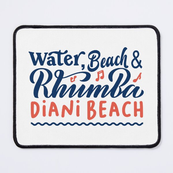 Item preview, Water Beach and Rhumba; Diani Beach; Kenya; designed and sold by StickerApe.