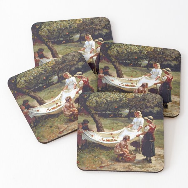 Item preview, Harvesting Apples in the Orchard designed and sold by Jon-Baran.