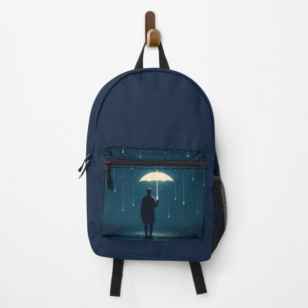 Item preview, Umbrella of Stars – Cosmic Night Rain designed and sold by Painted Moon by Luna Bee™.