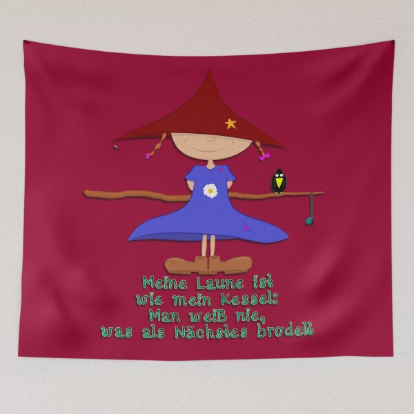 Item preview, My mood is like my cauldron: you never know what will boil next designed and sold by KD das Lama.