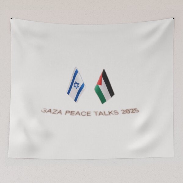Item preview, Gaza Peace Talks 2025 designed and sold by  ViralVisionsCreating .