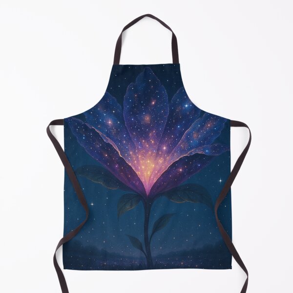 Item preview, Cosmic Bloom – Galactic Flower of Stars designed and sold by Painted Moon by Luna Bee™.