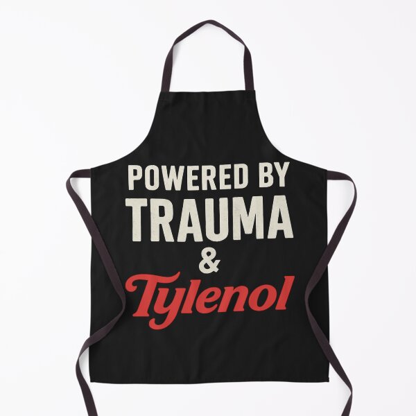 Item preview, Powered By Trauma And Tylenol designed and sold by Anniko Art Studio.