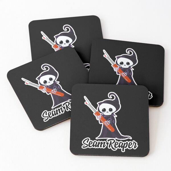 Item preview, Seam Reaper Sewing - Seam Ripper plus Grim Reaper Quilting designed and sold by Black Hills Creative.