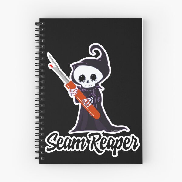 Item preview, Seam Reaper Sewing - Seam Ripper plus Grim Reaper Quilting designed and sold by Black Hills Creative.