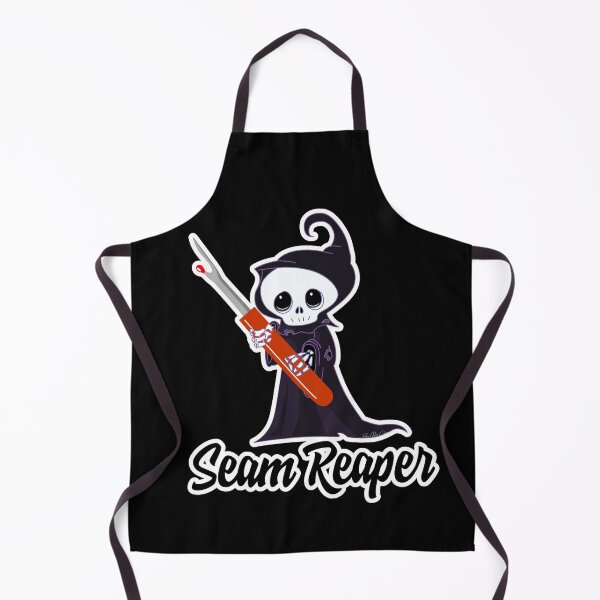 Item preview, Seam Reaper Sewing - Seam Ripper plus Grim Reaper Quilting designed and sold by Black Hills Creative.