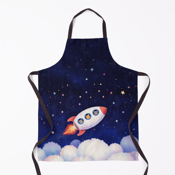 Item preview, Rocket Adventure Through the Stars designed and sold by Whimsical Hug.
