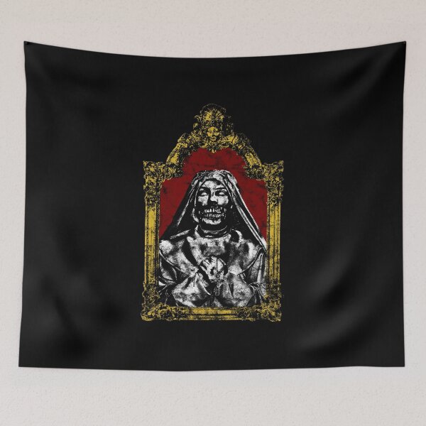 Item preview, Broken Saint Horror Religious Gothic Dark Design designed and sold by jagatdsgn.